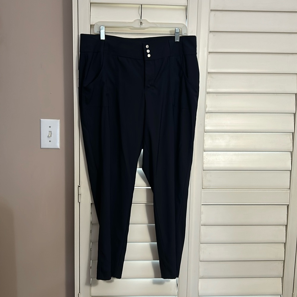 2 pair Size 12 Black & Navy Jofit Slacks